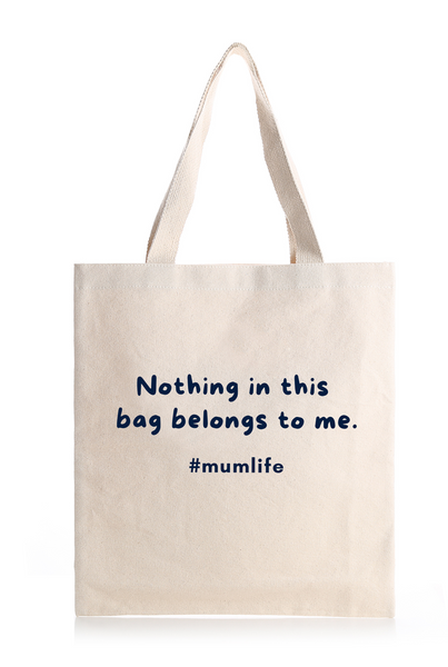 #MUMLIFE Reusable Cotton Tote Bag