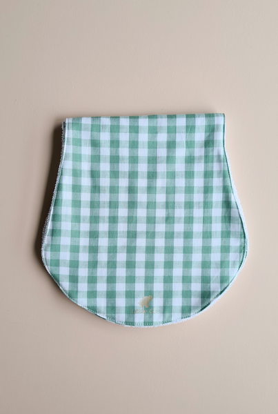 Double Cotton Burp Cloth (2pk) - Sage