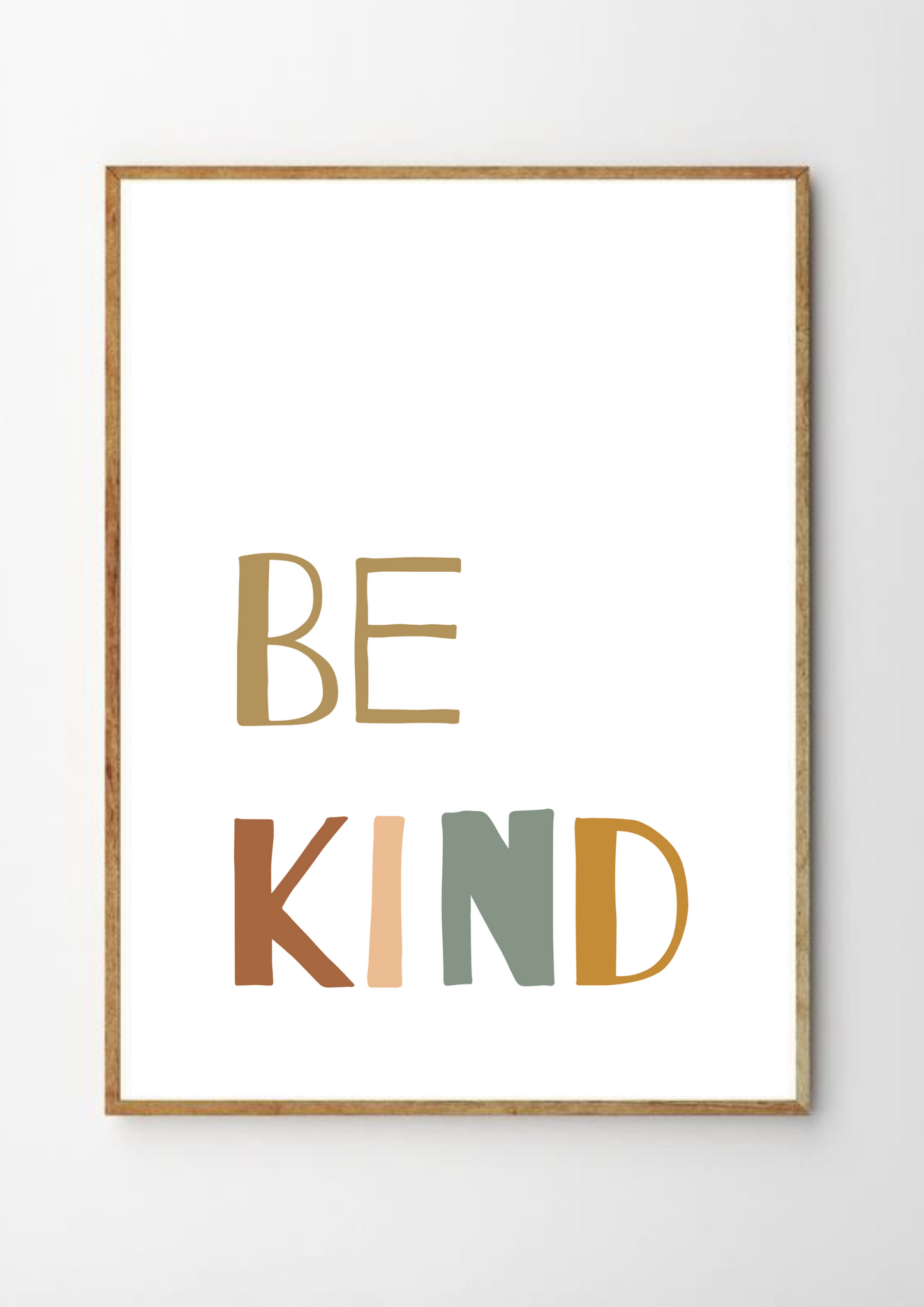 Be Kind - Nursery Printable Art