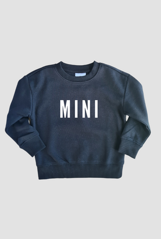 Kids Crew Sweatshirt - Black