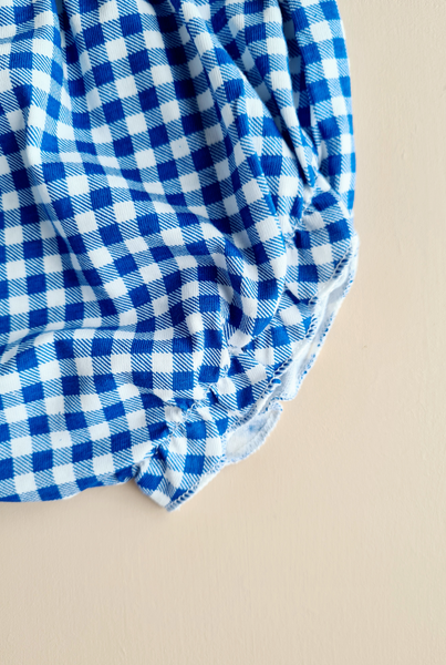 Cotton Bloomers - Blue Gingham