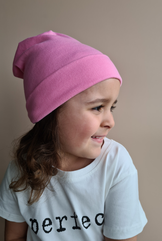 Cotton Beanie - Pink