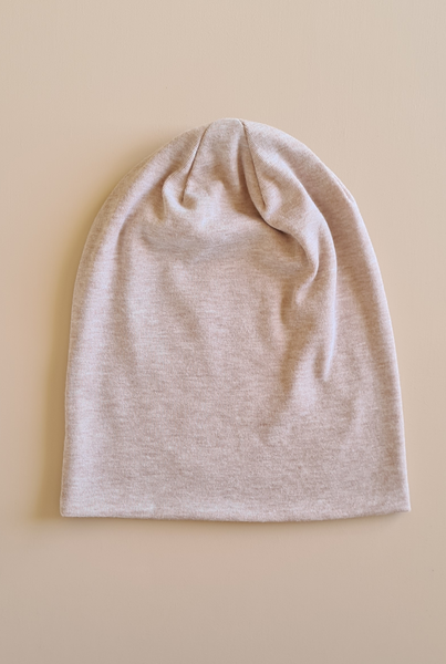 Cotton Beanie - Sand