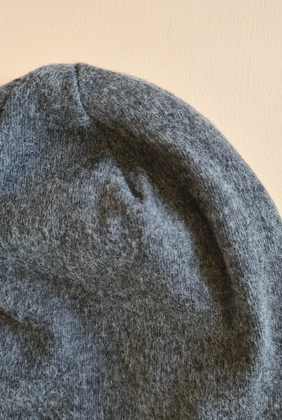 Cotton Beanie - Charcoal