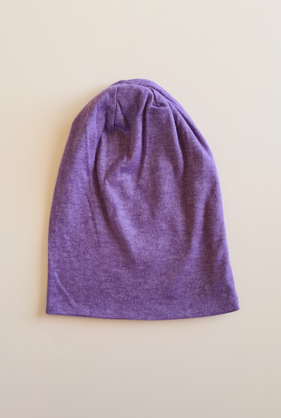 Cotton Beanie - Purple