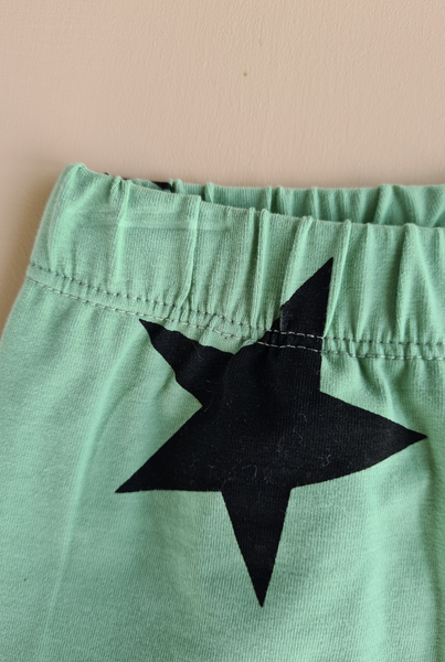 Cotton Pyjamas Set - Minty Stars