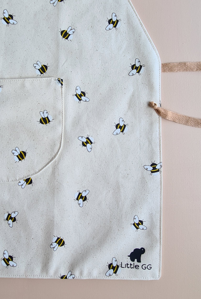 Personalised Kids Apron - Bees