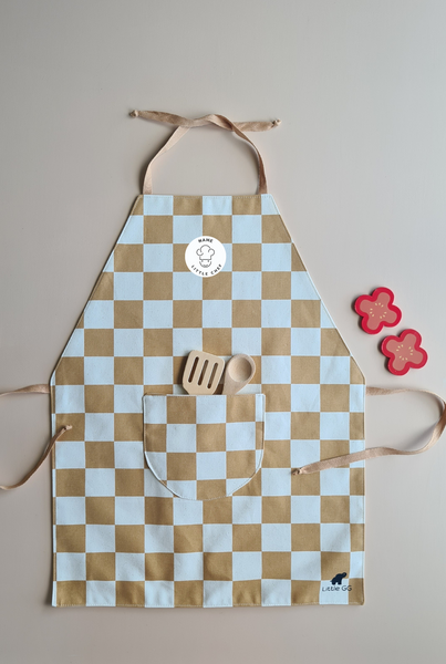 Personalised Kids Apron - Caramel