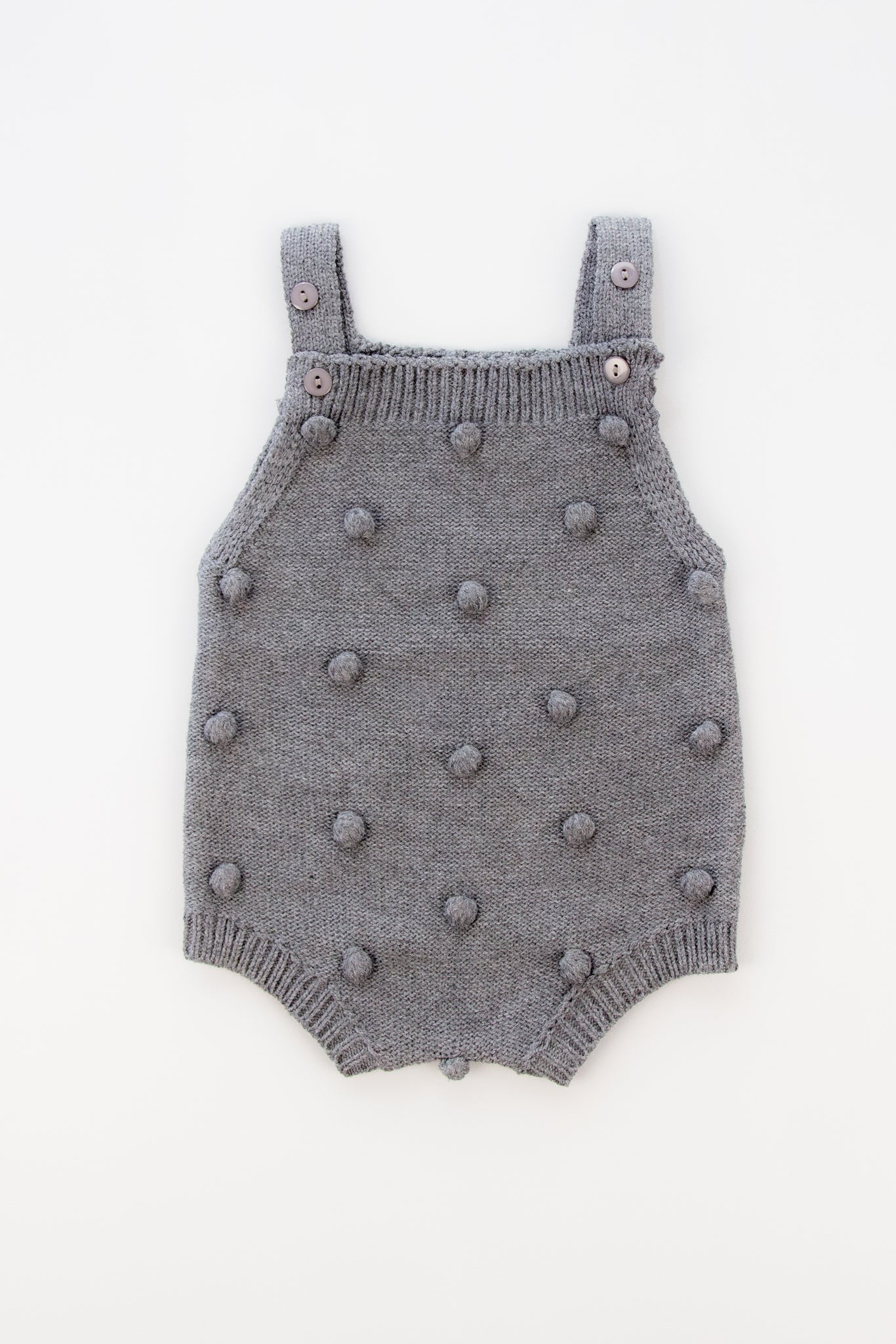 Coco Romper - Charcoal